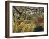 Rousseau's Jungle V-Henri Rousseau-Framed Art Print