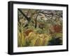 Rousseau's Jungle V-Henri Rousseau-Framed Art Print