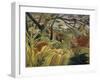 Rousseau's Jungle V-Henri Rousseau-Framed Art Print
