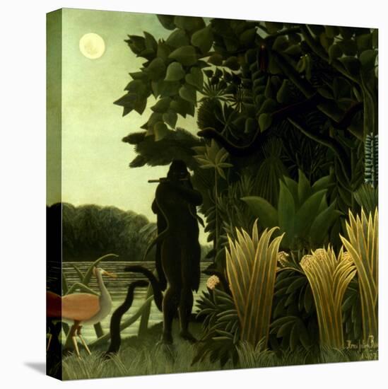 Rousseau: Snake Charmer-Henri Rousseau-Stretched Canvas