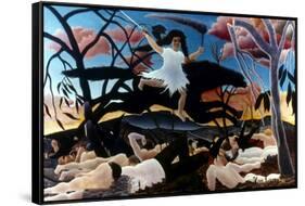Rousseau: War, 1894-Henri Rousseau-Framed Stretched Canvas