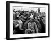 Roustabouts Take Time Off from Their Job in Oil Boom Town-Carl Mydans-Framed Photographic Print