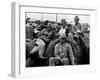 Roustabouts Take Time Off from Their Job in Oil Boom Town-Carl Mydans-Framed Photographic Print