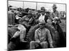 Roustabouts Take Time Off from Their Job in Oil Boom Town-Carl Mydans-Mounted Photographic Print
