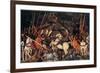 Rout of St. Roman (Battle of St Roman),by Paolo Uccello, c. 1436-1439 . Uffizi Gallery, Florence-Paolo Uccello-Framed Art Print