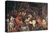 Rout of St Roman (Battle of St Roman)-Paolo di Dono (Uccello)-Stretched Canvas