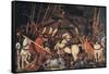 Rout of St Roman (Battle of St Roman)-Paolo di Dono (Uccello)-Framed Stretched Canvas