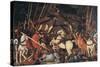 Rout of St Roman (Battle of St Roman)-Paolo di Dono (Uccello)-Stretched Canvas