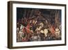 Rout of St Roman (Battle of St Roman)-Paolo di Dono (Uccello)-Framed Premium Giclee Print