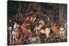 Rout of St Roman (Battle of St Roman)-Paolo di Dono (Uccello)-Stretched Canvas