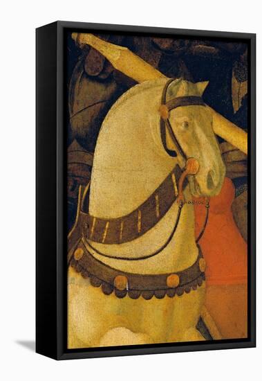 Rout of St Roman (Battle of St Roman)-Paolo Uccello-Framed Stretched Canvas