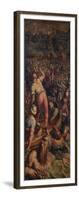 Rout of the Turks at Piombino, 1563-1565-Giorgio Vasari-Framed Giclee Print