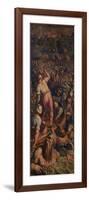 Rout of the Turks at Piombino, 1563-1565-Giorgio Vasari-Framed Giclee Print