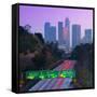 Route 110, Los Angeles, California, United States of America, North America-null-Framed Stretched Canvas