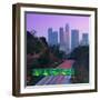 Route 110, Los Angeles, California, United States of America, North America-null-Framed Photographic Print