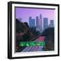 Route 110, Los Angeles, California, United States of America, North America-null-Framed Photographic Print