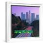 Route 110, Los Angeles, California, United States of America, North America-null-Framed Photographic Print