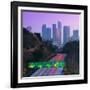 Route 110, Los Angeles, California, United States of America, North America-null-Framed Photographic Print