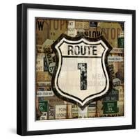 Route 1-null-Framed Giclee Print