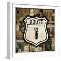 Route 1-null-Framed Giclee Print