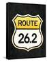Route 26.2 Marathon Sports Poster-null-Framed Stretched Canvas