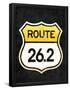 Route 26.2 Marathon Sports Poster-null-Framed Poster