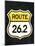 Route 26.2 Marathon Sports Poster-null-Mounted Poster