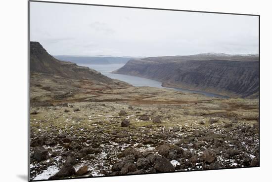 Route 60, View on Geirpjofsfjšrdur, Westfjords, West Iceland-Julia Wellner-Mounted Photographic Print