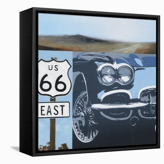 Route 66-A-Kc Haxton-Framed Stretched Canvas
