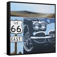 Route 66-A-Kc Haxton-Framed Stretched Canvas