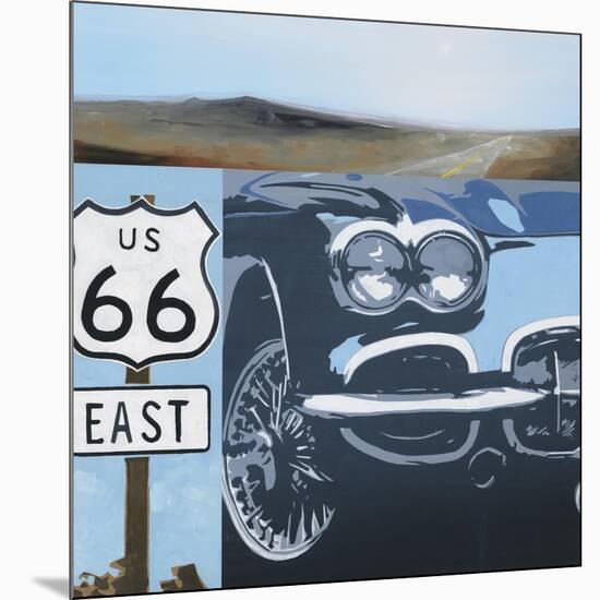 Route 66-A-Kc Haxton-Mounted Art Print