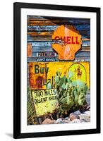 Route 66 - advertising - Arizona - United States-Philippe Hugonnard-Framed Photographic Print