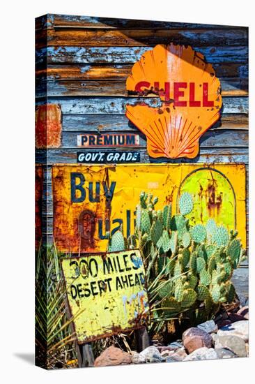 Route 66 - advertising - Arizona - United States-Philippe Hugonnard-Stretched Canvas