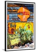 Route 66 - advertising - Arizona - United States-Philippe Hugonnard-Framed Premium Photographic Print