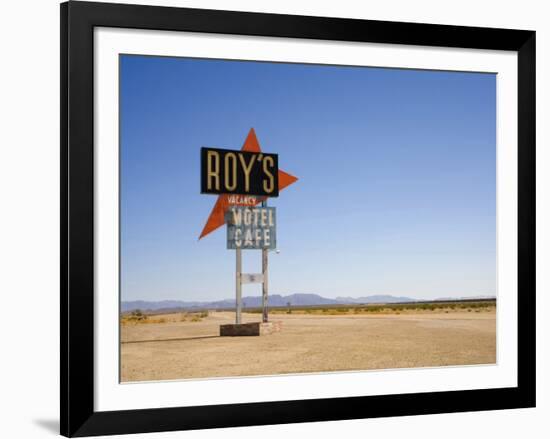 Route 66, Arnoby, California-Christian Reister-Framed Art Print