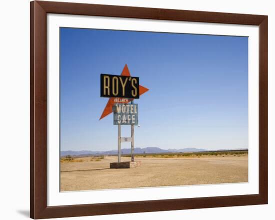 Route 66, Arnoby, California-Christian Reister-Framed Art Print