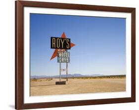 Route 66, Arnoby, California-Christian Reister-Framed Art Print