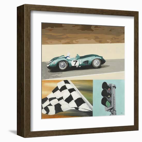 Route 66-B-Kc Haxton-Framed Art Print