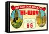 Route 66 Decal-null-Framed Stretched Canvas