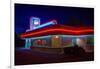 Route 66 Diner Albuquerque New Mexico-George Oze-Framed Photographic Print