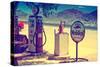 Route 66 - Gas Station - Arizona - United States-Philippe Hugonnard-Stretched Canvas