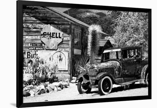 Route 66 - Gas Station - Arizona - United States-Philippe Hugonnard-Framed Photographic Print