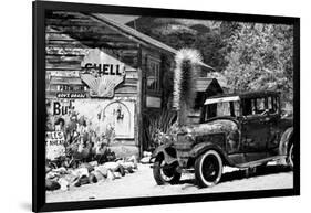 Route 66 - Gas Station - Arizona - United States-Philippe Hugonnard-Framed Photographic Print