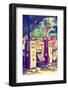 Route 66 - Gas Station - Arizona - United States-Philippe Hugonnard-Framed Photographic Print