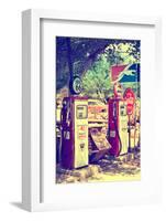 Route 66 - Gas Station - Arizona - United States-Philippe Hugonnard-Framed Photographic Print