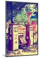 Route 66 - Gas Station - Arizona - United States-Philippe Hugonnard-Mounted Photographic Print