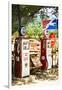 Route 66 - Gas Station - Arizona - United States-Philippe Hugonnard-Framed Premium Photographic Print