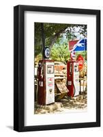 Route 66 - Gas Station - Arizona - United States-Philippe Hugonnard-Framed Photographic Print