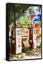 Route 66 - Gas Station - Arizona - United States-Philippe Hugonnard-Framed Stretched Canvas