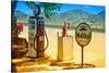 Route 66 - Gas Station - Arizona - United States-Philippe Hugonnard-Stretched Canvas